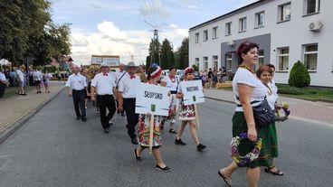 Gmina Ostrówek była gospodarzem niedzielnych Dożynek Powiatu Wieluńskiego